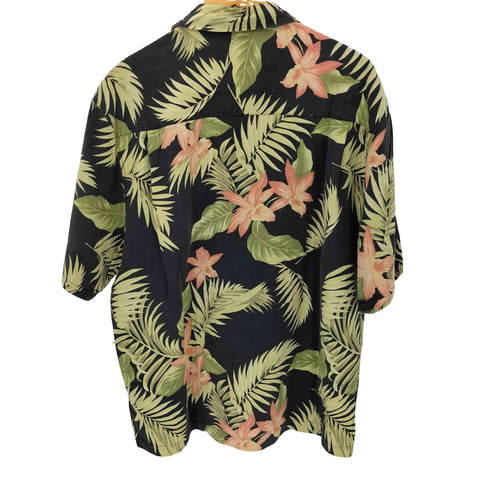 ジャマイカジャックス JAMAICA JAXX シルク100% アロハシャツ メンズ import:L