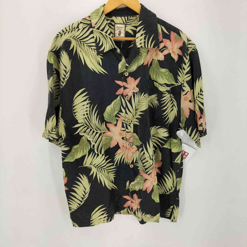ジャマイカジャックス JAMAICA JAXX シルク100% アロハシャツ メンズ import:L