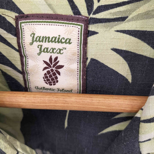 ジャマイカジャックス JAMAICA JAXX シルク100% アロハシャツ メンズ import:L