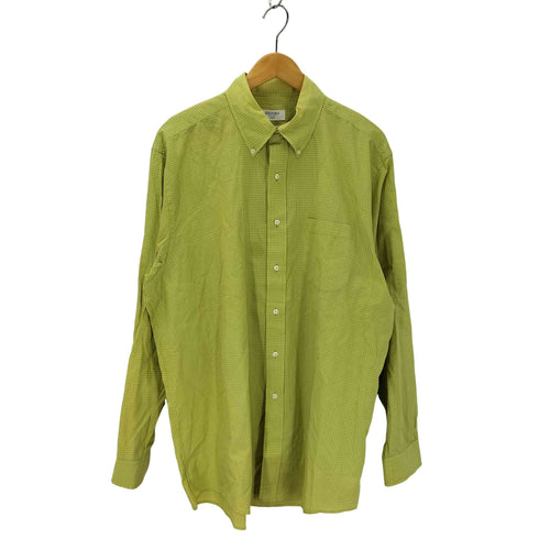 ブルックスブラザーズ 346 BROOKS BROTHERS マレーシア製ボタンダウンチェックシャツ メンズ 16 1/2