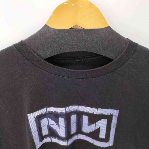 nine inchi nails S/S フロントロゴプリントTシャツ メンズ