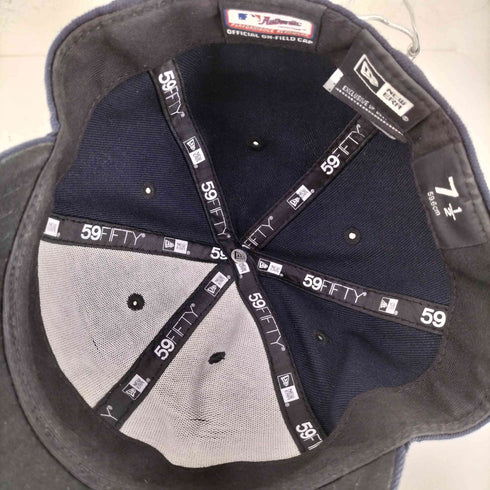 ニューエラ NEW ERA ロゴ刺繍 6パネルキャップ メンズ 7 1/2