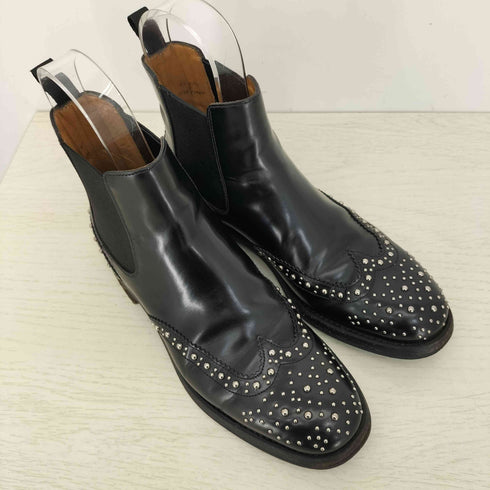 チャーチ churchs KETSBY MET ポリッシュドバインダー チェルシーブーツ スタッズ レディース EUR:35