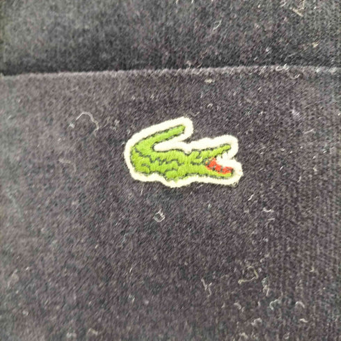 ラコステ LACOSTE ベロア ワンポイント 3Bテーラードジャケット メンズ 54/6