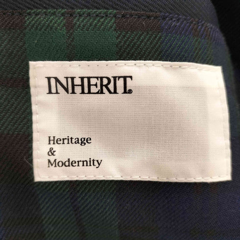 インヘリット INHERIT 裏地チェック スイングトップ メンズ JPN:S