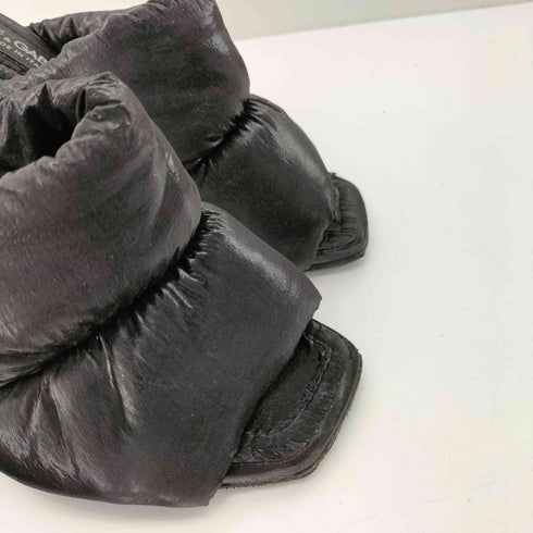 ドルチェアンドガッバーナ DOLCE&GABBANA padded mule sandals DGロゴ パデッド ミュール サンダル Vibramソール レディース 37