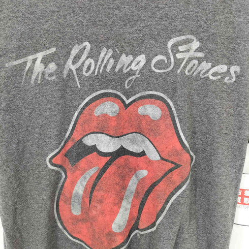 舌ロゴプリント クルーネックTシャツ メンズ SM
