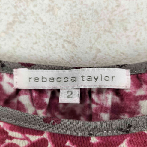 レベッカテイラー REBECCA TAYLOR Y2K 総柄フリルドッキングチュニック レディース 2
