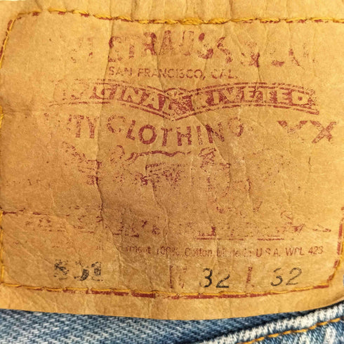 リーバイス Levis USA製 95年製 イレギュラースタンプ ボタン裏刻印511M G501-0193 501 メンズ W32/L32