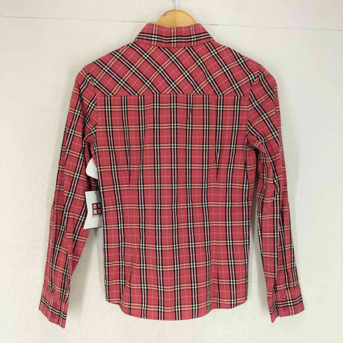 バーバリーブルーレーベル BURBERRY BLUE LABEL チェックシャツ レディース 38