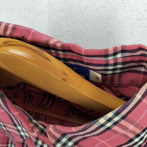 バーバリーブルーレーベル BURBERRY BLUE LABEL チェックシャツ レディース 38