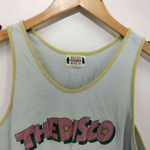 ワコマリア WACKO MARIA RUDEES THE DISCO プリント タンクトップ レディース JPN:S