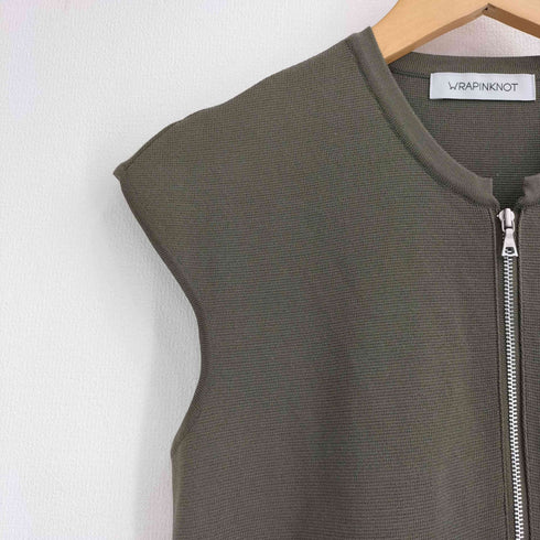ラッピンノット WRAPINKNOT 23SS 別注 ジップワンピース レディース JPN:1