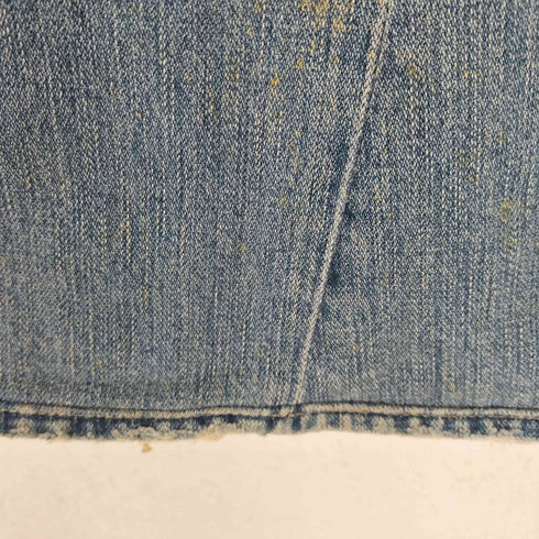 トゥルーレリジョン TRUE RELIGION WOODSTOCK MADE IN USA ダメージ加工フレアデニムパンツ レディース 27