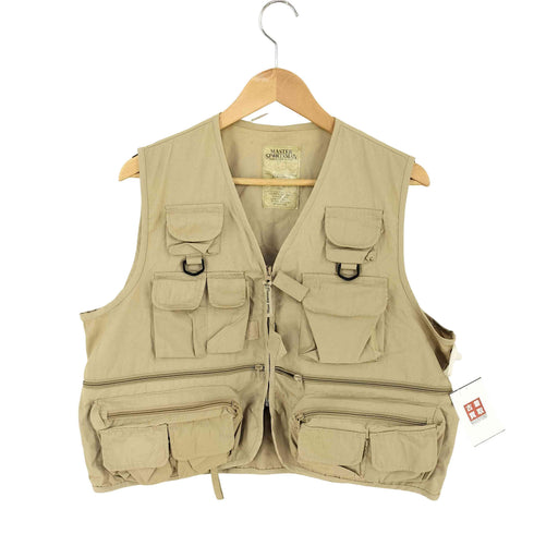 master sportsman フィッシングベスト メンズ import:L
