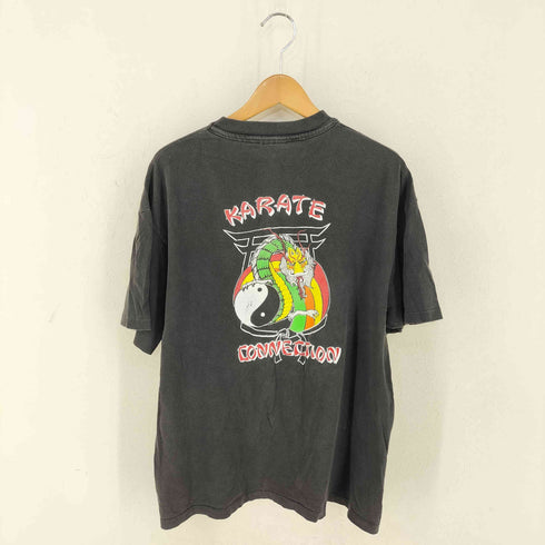 ヘインズ Hanes フロントプリント クルーネックTシャツ メンズ LAREG