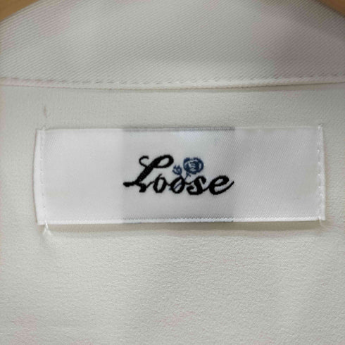 ルース Loose ドレープトロミ ルーズボウタイシャツ メンズ JPN:M