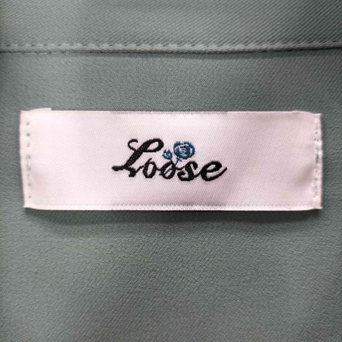 ルース Loose ドレープトロミ ボリュームスリーブシャツ メンズ JPN:S