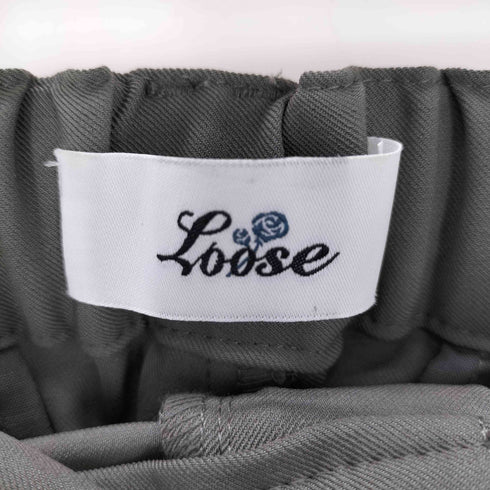 ルース Loose ドレープワイドストレートスラックス メンズ JPN:S
