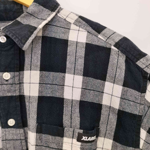 エクストララージ XLARGE PLAID L/S SHIRT ロングスリーブ チェックシャツ メンズ JPN:M