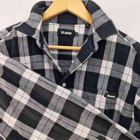 エクストララージ XLARGE PLAID L/S SHIRT ロングスリーブ チェックシャツ メンズ JPN:M