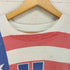 90S USA オールオーバープリント半袖Tシャツ 袖裾シングル メンズ