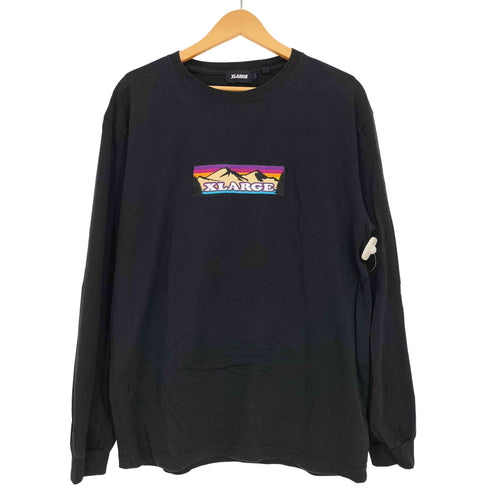 エクストララージ XLARGE MOUNTAIN LOGO L/S TEE プリント クルーネックTシャツ メンズ JPN:L