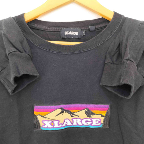 エクストララージ XLARGE MOUNTAIN LOGO L/S TEE プリント クルーネックTシャツ メンズ JPN:L