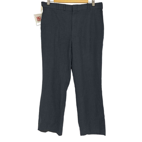HALRIN 90S PURE WOOL ウール ノータック スラックス パンツ メンズ