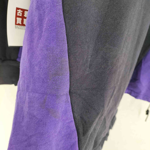 企業ロゴ刺繍ハーフジップスウェット メンズ L