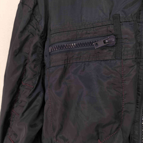 ジップデザインナイロンジャケット メンズ 3XL