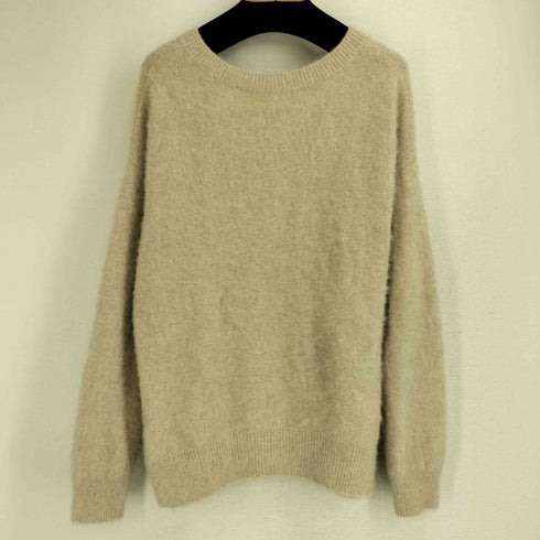 オメカシ omekashi 22AW ファーカシミヤVプルオーバーニット レディース FREE
