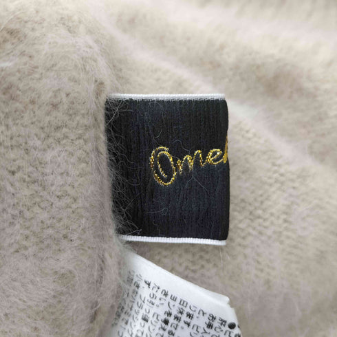 オメカシ omekashi 22AW ファーカシミヤVプルオーバーニット レディース FREE