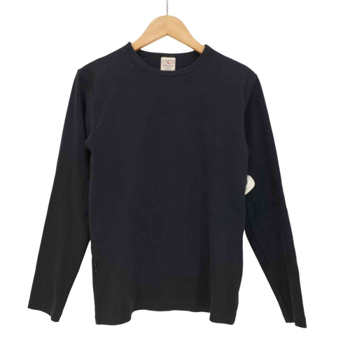 アヴィレックス AVIREX リブ 長袖Tシャツ ロングスリーブTシャツ メンズ JPN:M
