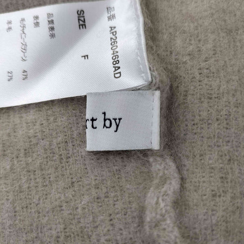 アパートバイローリーズ apart by lowrys 24AW CNラクーンコン2WAYニット レディース FREE