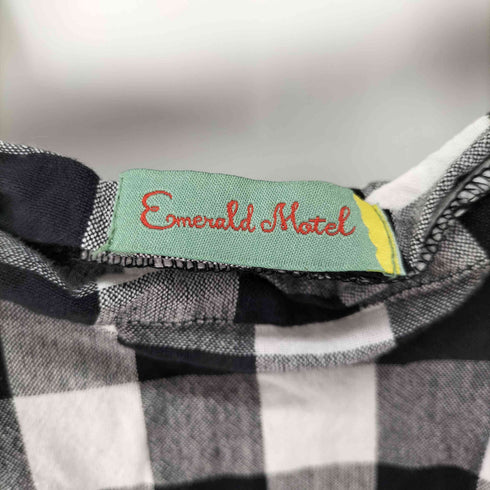 エメラルドモーテル EMERALD MOTEL ギンガムチェック キャミソールワンピース レディース
