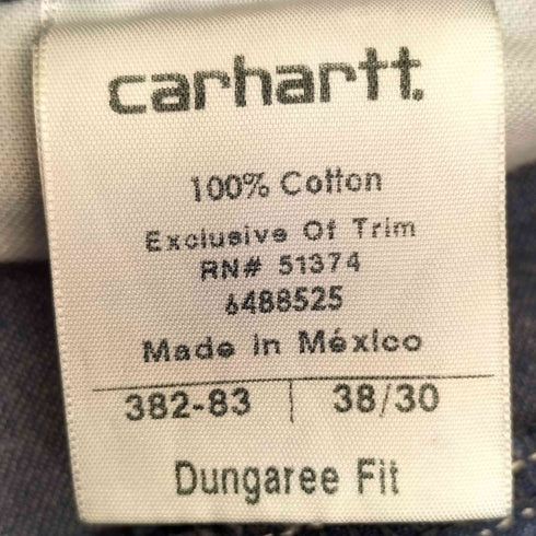 カーハート Carhartt Dungaree Fit デニム ペインターパンツ メンズ 38/30
