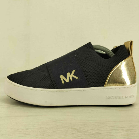 マイケルコース Michael Kors モノグラム ロゴ スリッポン レディース US:7.5
