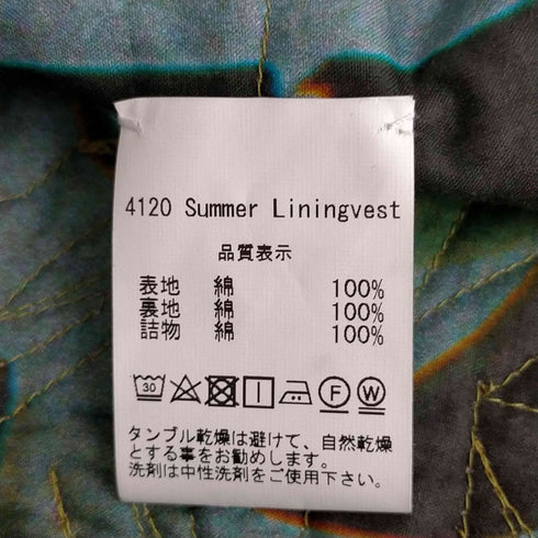 ブレス BLESS Summer Liningvest メンズ