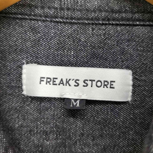 フリークスストア FREAKS STORE ワイドシルエットデニムシャツ メンズ M