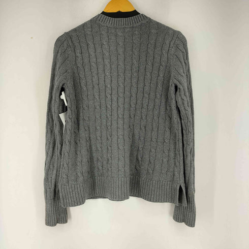 トミーヒルフィガー TOMMY HILFIGER ラメケーブルニット レディース import:S