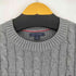 トミーヒルフィガー TOMMY HILFIGER ラメケーブルニット レディース import:S