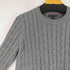 トミーヒルフィガー TOMMY HILFIGER ラメケーブルニット レディース import:S