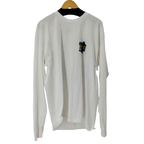 real bad man 両面プリント クルーネック L/S Tシャツ メンズ JPN:XL