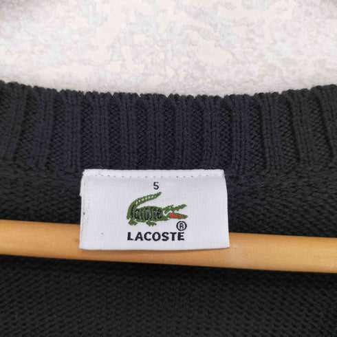 ラコステ LACOSTE ロゴ刺繍ニットベスト メンズ 5