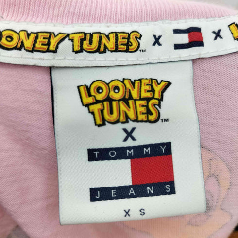 トミーヒルフィガー TOMMY HILFIGER キャラクタープリントクルーネックTシャツ レディース JPN:XS