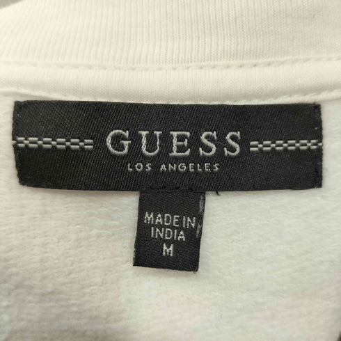 ゲス GUESS フロントラメクルーネックスウェット レディース import:M