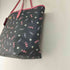 コーチ COACH Reversible City Tote Scattered Candy Print Navy Multi Pink Ruby レディース