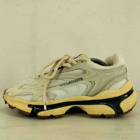 ラコステ LACOSTE 24SS HIGHSNOBIETY L003 2K24 124 1 HS SMA WHITE ローカットスニーカー レディース UK:4.5