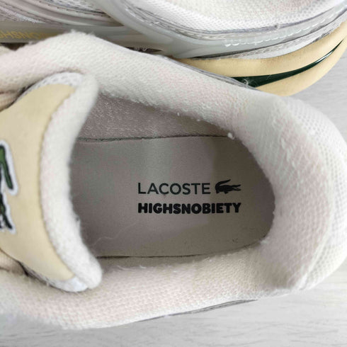 ラコステ LACOSTE 24SS HIGHSNOBIETY L003 2K24 124 1 HS SMA WHITE ローカットスニーカー レディース UK:4.5